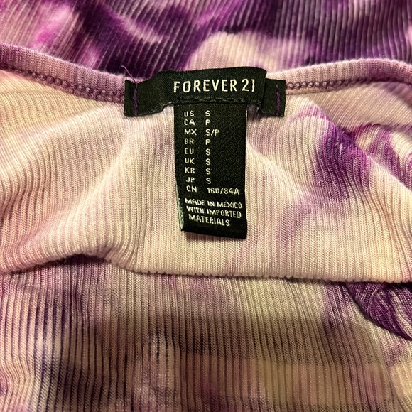 Purple tie dye bodysuit - Picture 4 of 4